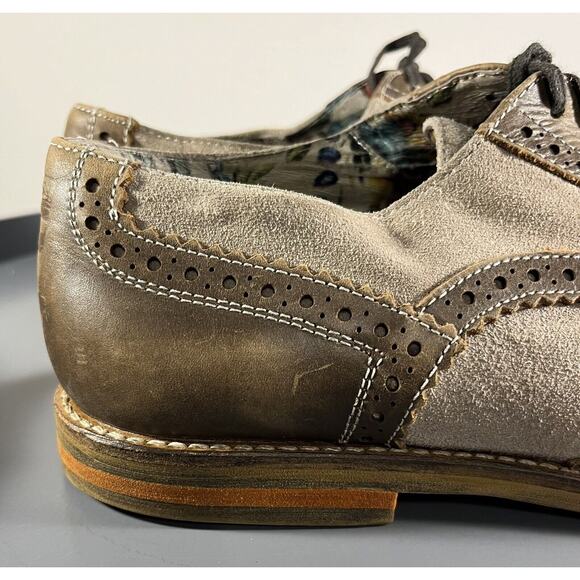 Men\'s Vince Camuto Venety two-toned Brogue Wingtip Dress/Business Size 9.5D